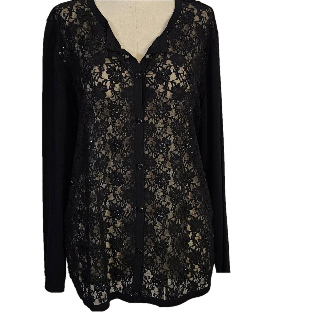 VICTOR COSTA DESIGNER SWEATER